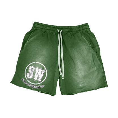 GREEN WASH SW SHORT