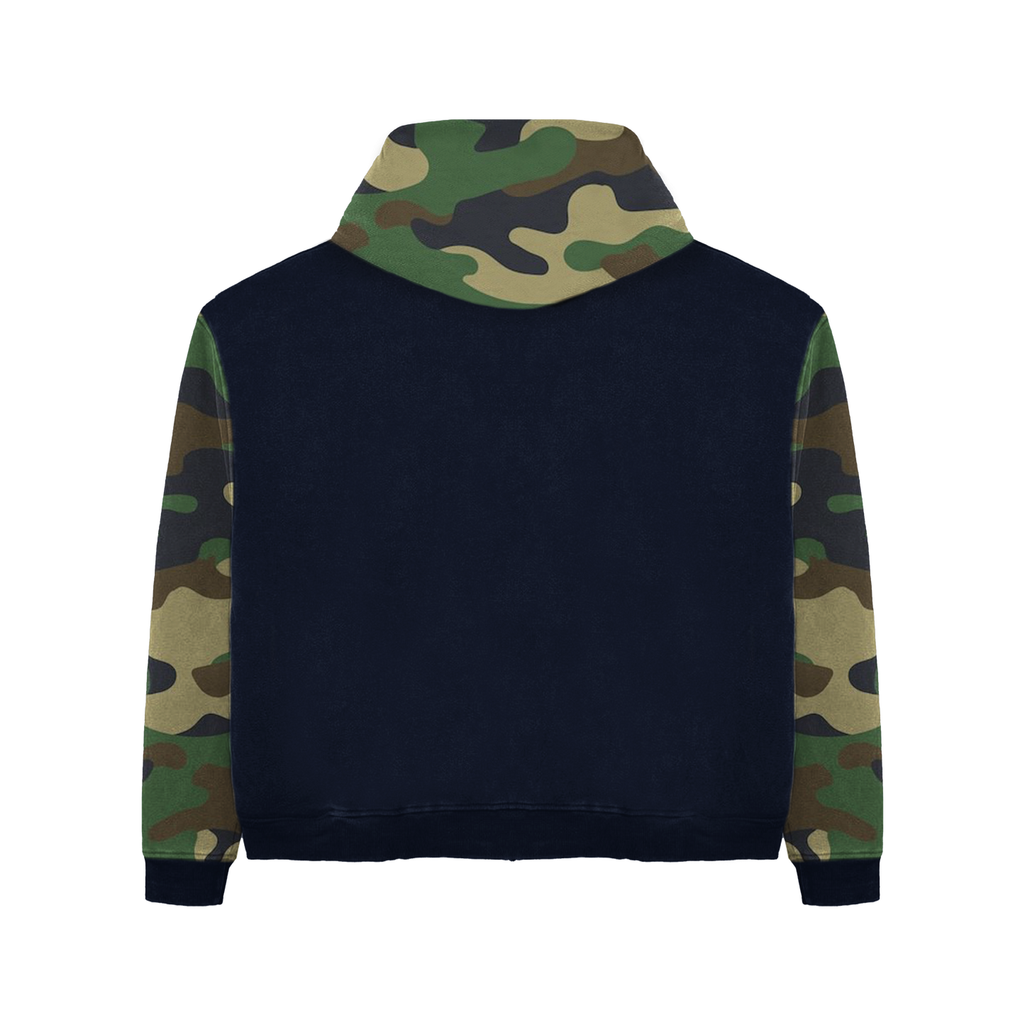 CAMO VERSE NAVY HOODIE
