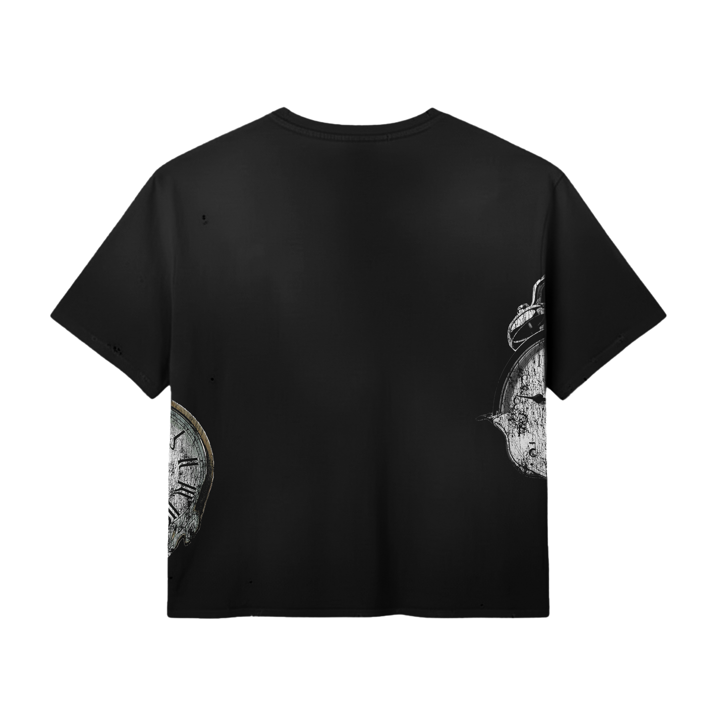 VINTAGE CLOCK TEE (BLACK)