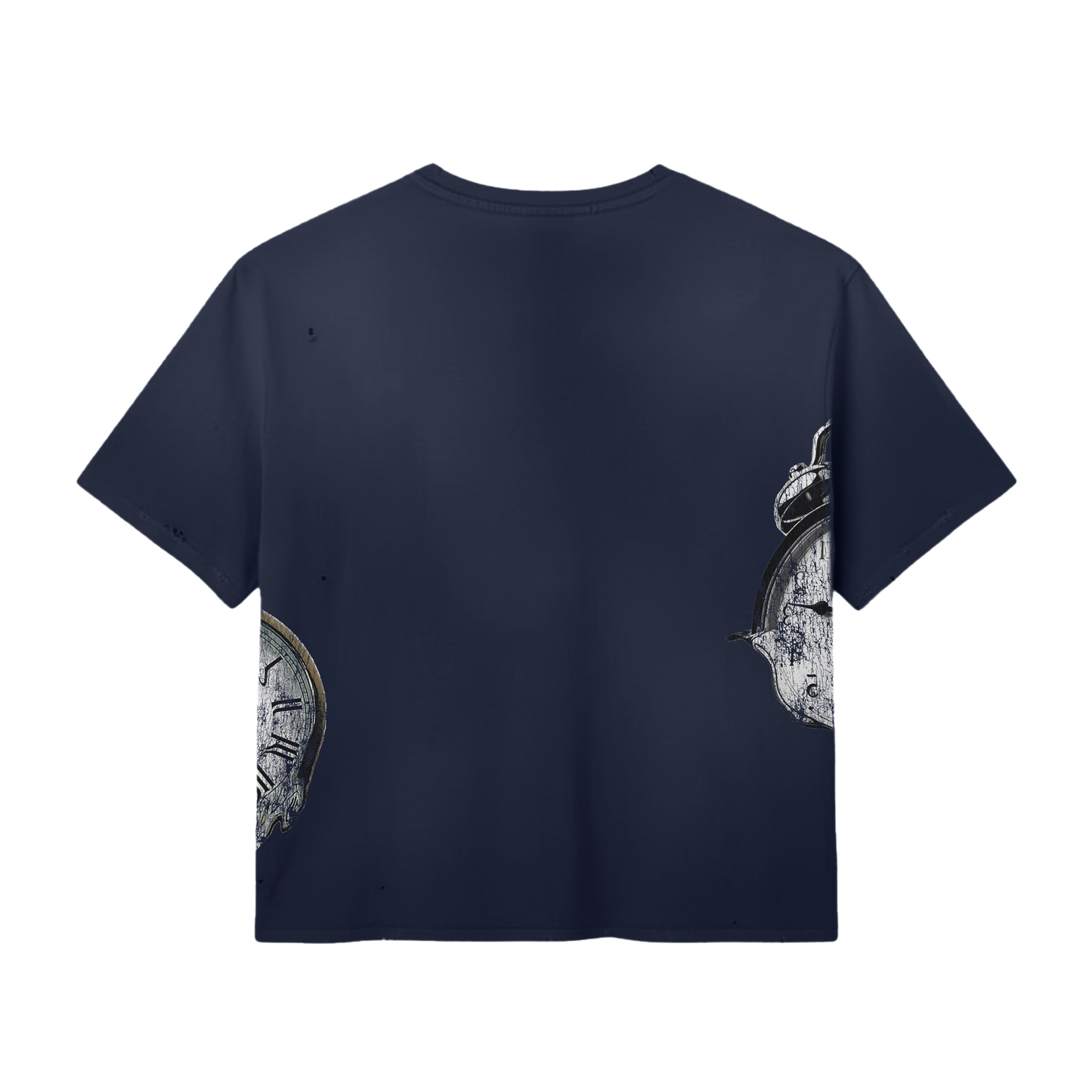 VINTAGE CLOCK TEE (NAVY)