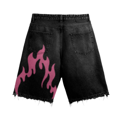 TIME UP FLAME JORTS