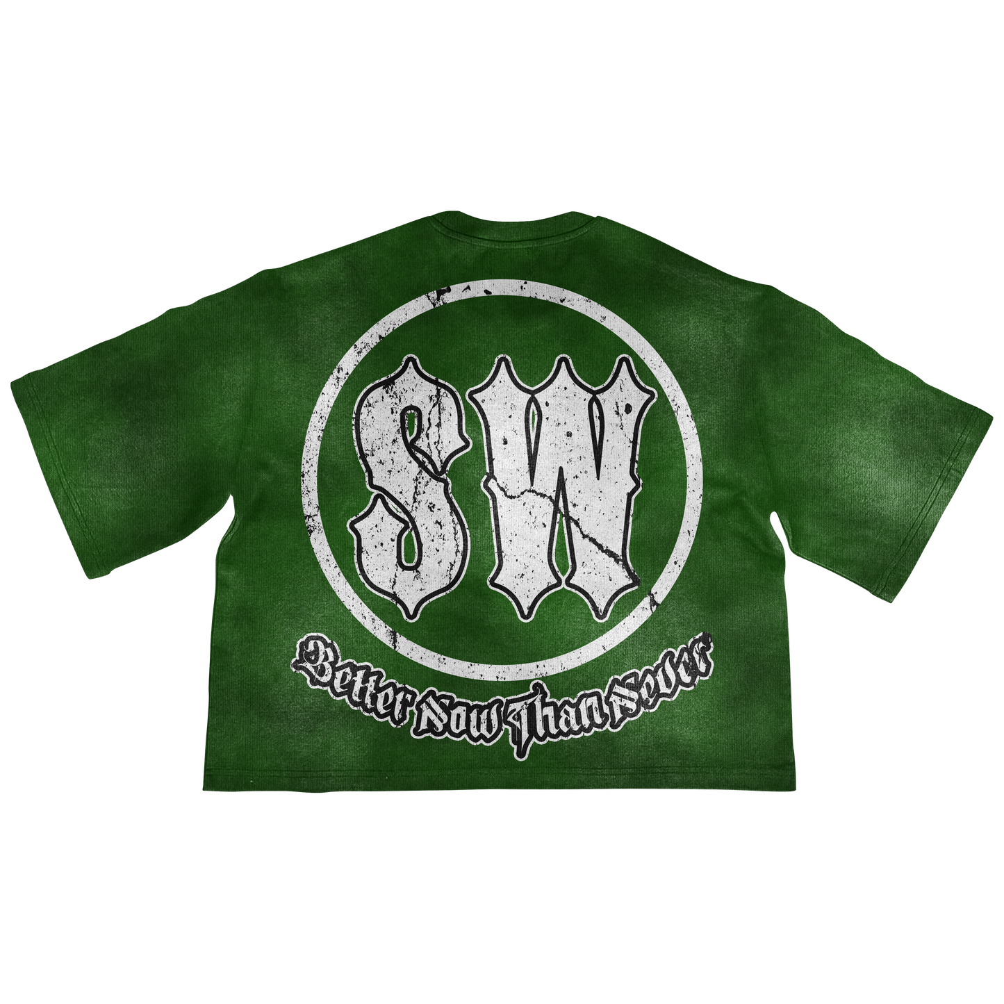 GREEN WASH SW TEE