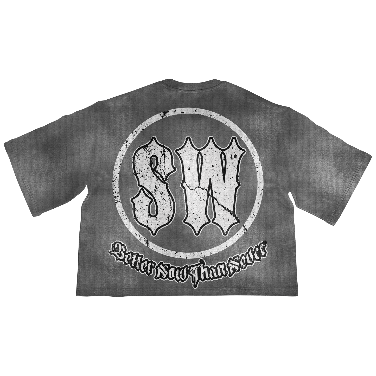 GREY WASH SW TEE