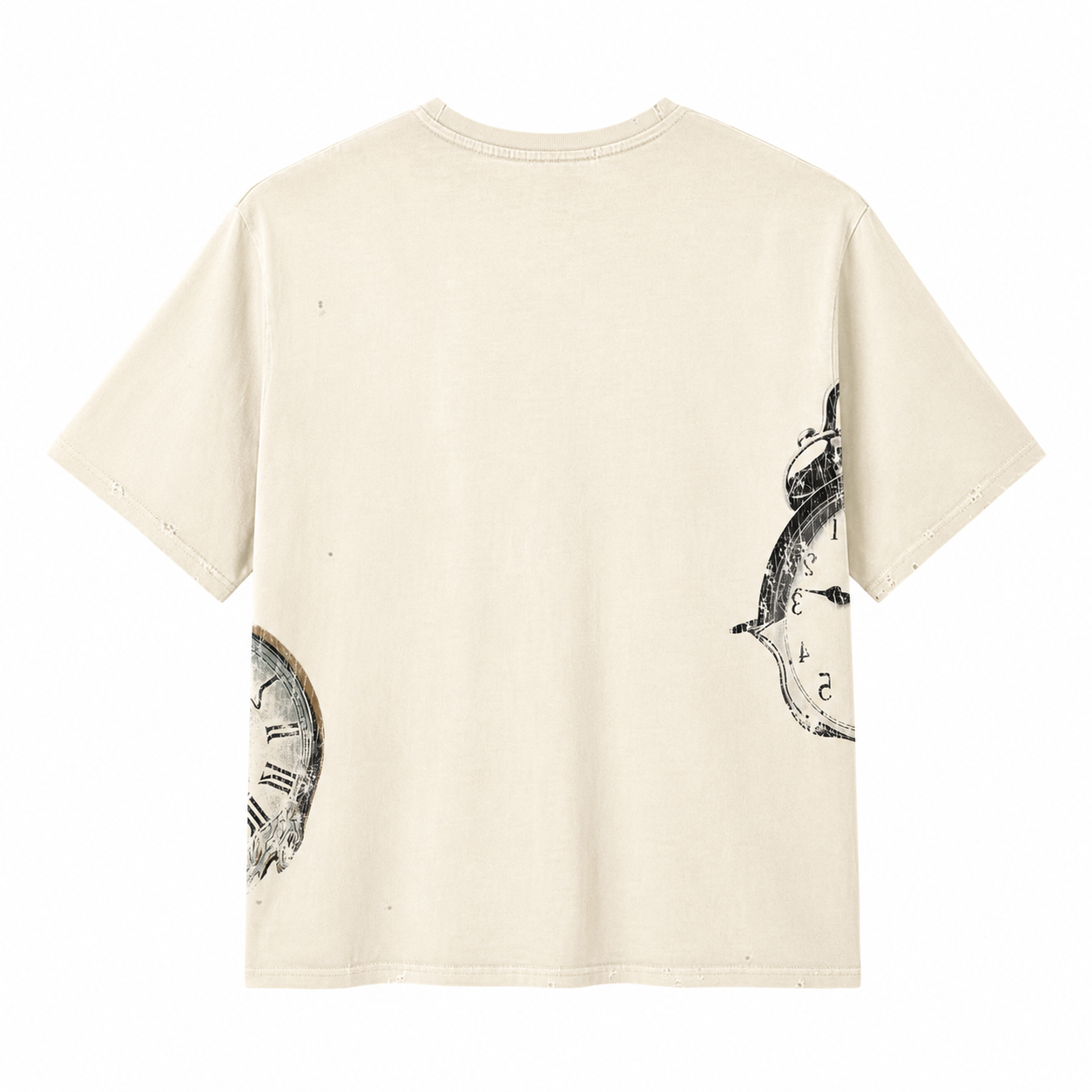 VINTAGE CLOCK TEE (BONE)