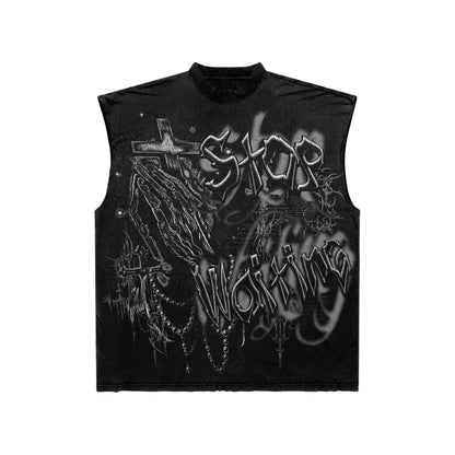 PRAYER SLEEVELESS TEE