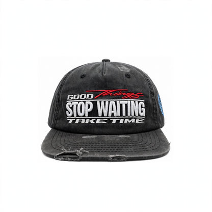 Good Things Hat Washed Black