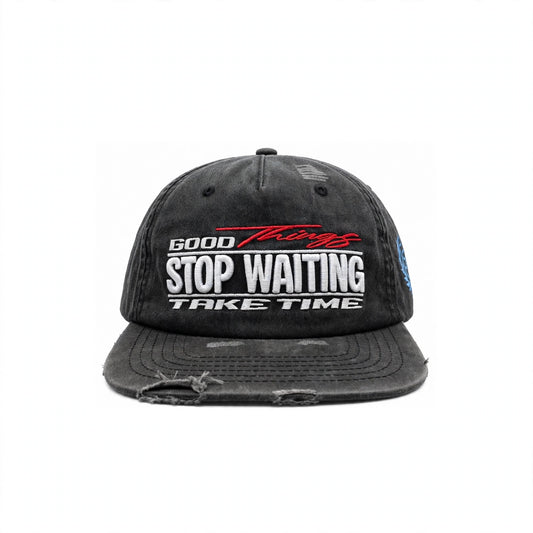 Good Things Hat Washed Black