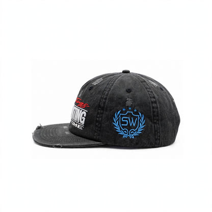 Good Things Hat Washed Black