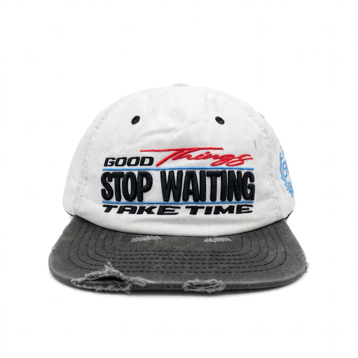 Good Things Hat White/Grey